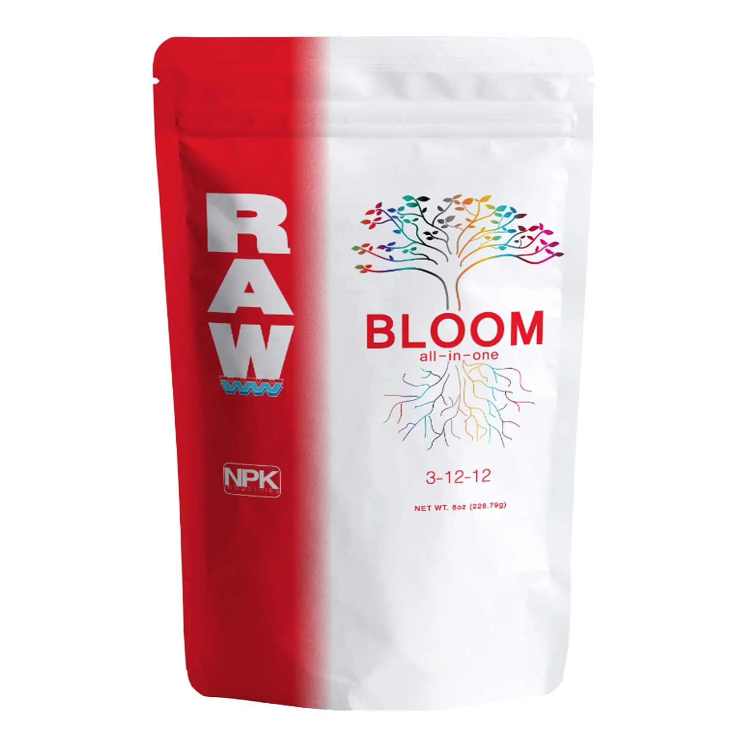 RAW All in One Bloom - Fertilizer for Flowers,Water Soluble Outdoor, 8 oz 8 Ounce