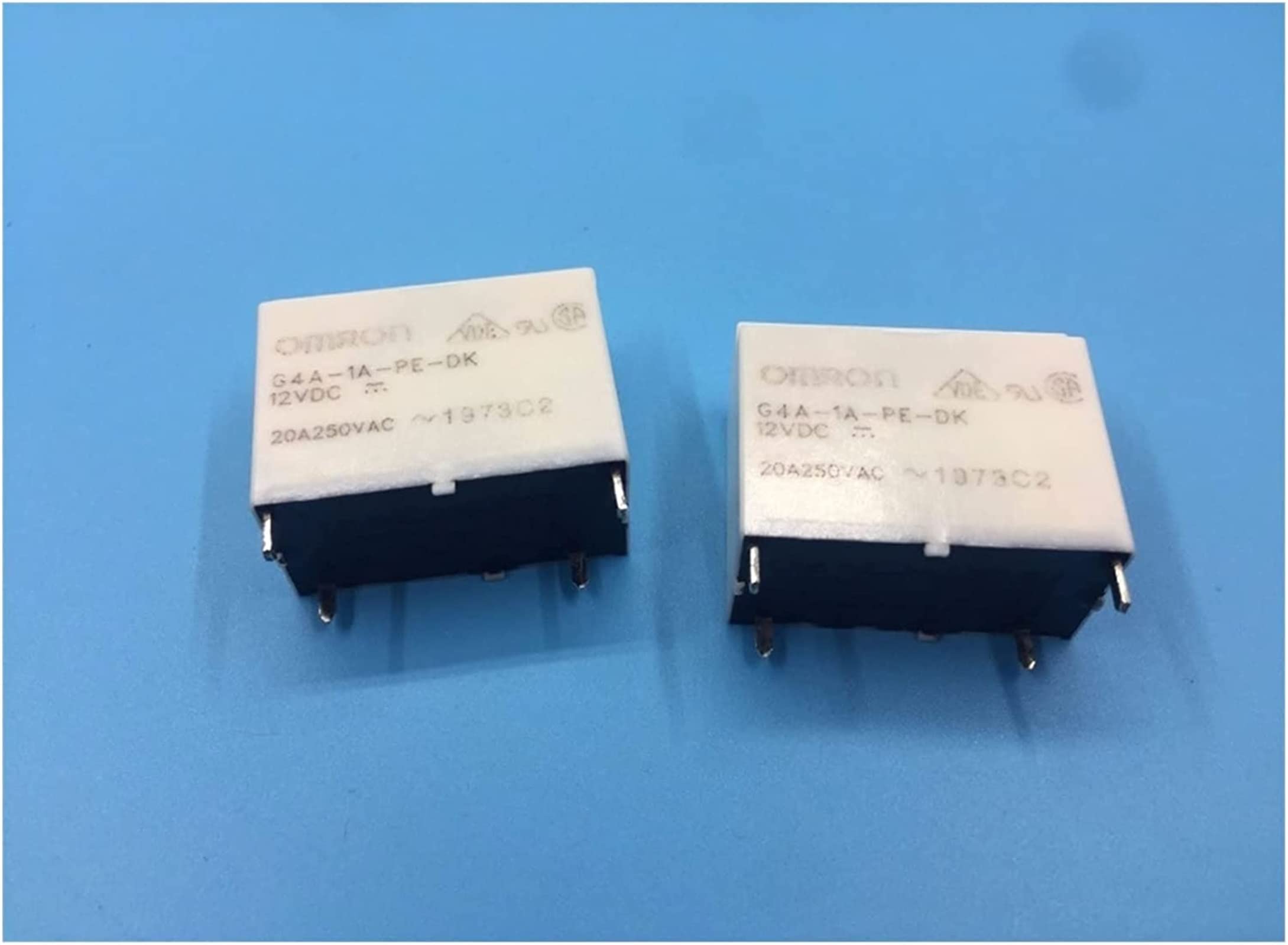 AQHYEBNSR Relay 10pcs/lot G4A-1A-PE-DK 12VDC G4A-1A-PE-DK-12VDC DC12V 20A 250VAC 4PIN