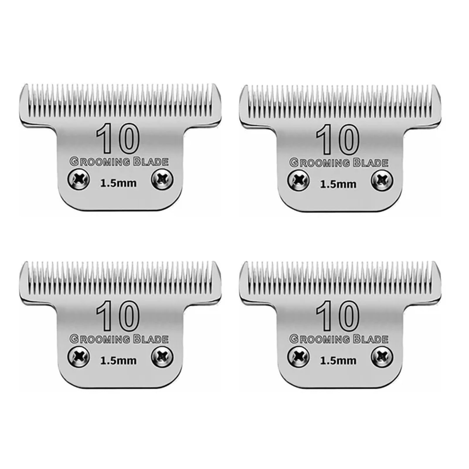 Cuchilla cortapelos desmontable T10 for peluquería canina, compatible con la mayoría de Andis, compatible con Oster, A5, compatible con WAHL, KM Clippers, longitud de corte 1/16(5pcs)