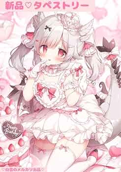 桃豆こまもち いちごホワイトチョコちゃん タペストリー 桃豆こまもち いちごホワイトチョコちゃん タペストリー B2 桃豆