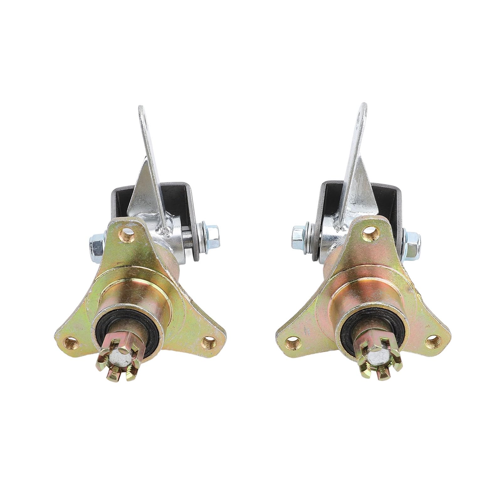 Aramox Lenkknöchelspindel 6 Zoll Radlager Spindel Vorderrad nach Rechts Rechts für ATV Quad GO Kart mit 78 Mm Hub -Hub -Lochabstand