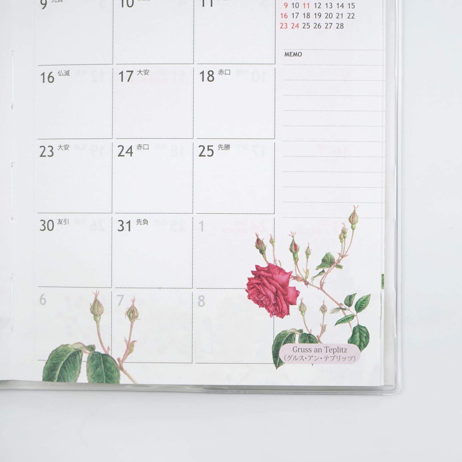 Frontier DY-109 Notebook, 2025, A5, Monthly, Classic Rose, Beige Vertical Belt (Begins December 2024)