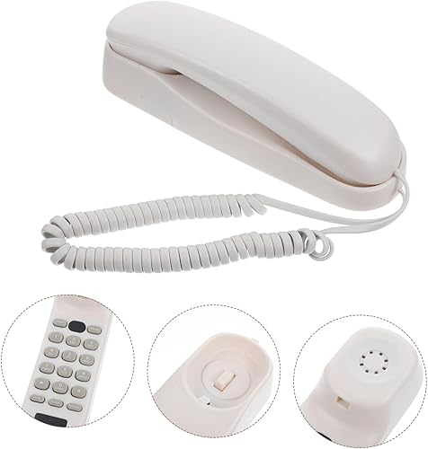 Miniatura 8 de Teléfono montado en la pared Teléfono montado en la pared Teléfono doméstico Teléfono de montaje en pared Teléfono de pared para hotel Teléfono de