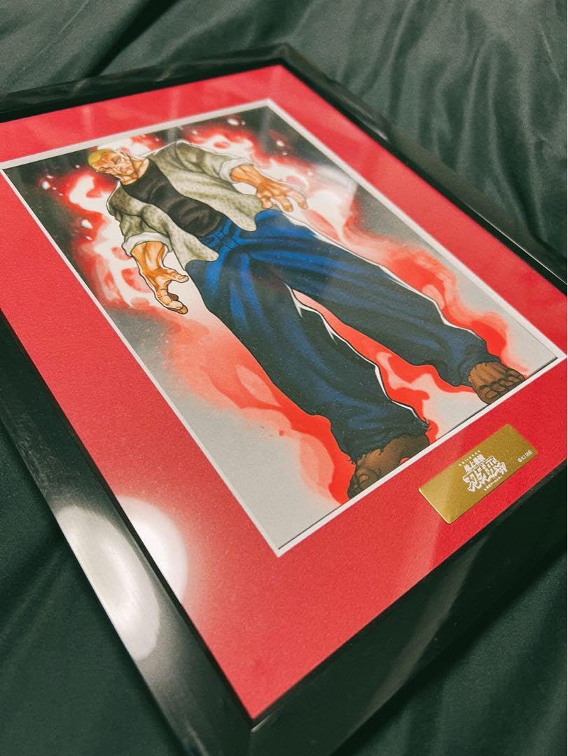 Amazon.co.jp: 刃牙展 バキ展 ジャックハンマー 複製原画 範馬刃牙 範 