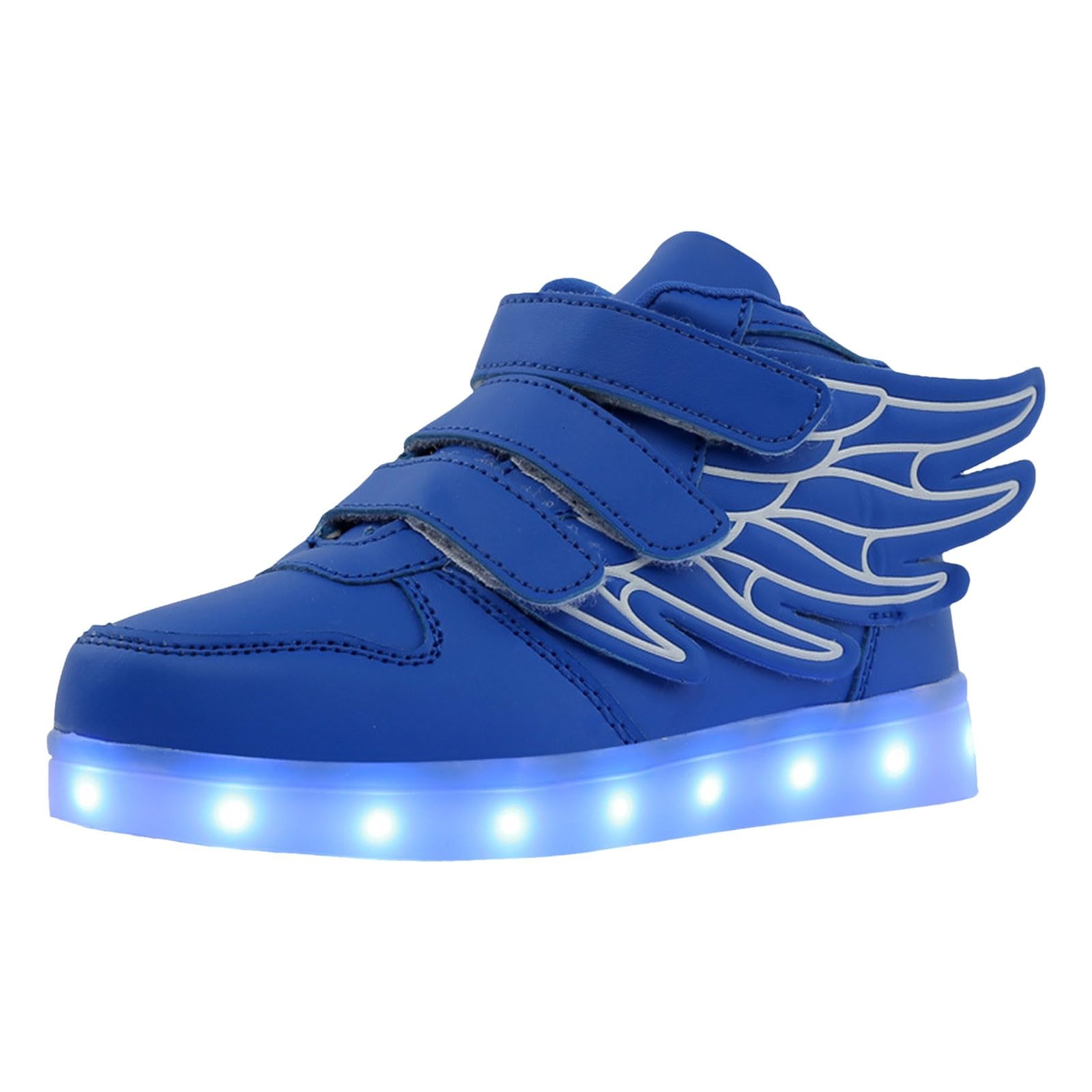 Scarpe luminose Ragazzi e Ragazze LED Scarpe Alte Scarpe da Ginnastica lampeggiante USB Ricaricabile Traspirante Antiscivolo Sport All'aperto Scarpe da Corsa