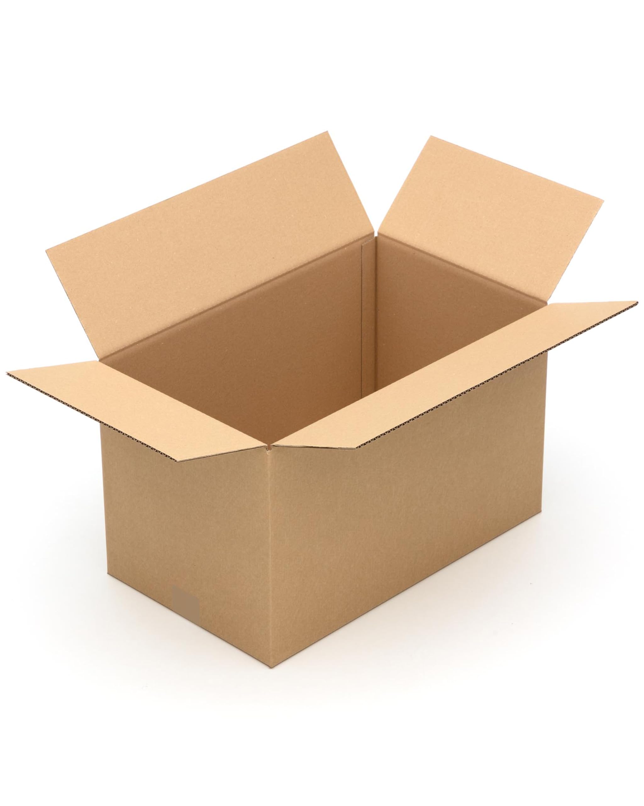 KK Verpackungen Versandkartons 500 x 300 x 300 mm Braun 1-wellig (Außenmaß 504 x 309 x 314 mm) | 20 Stück, Faltkartons Kartons für Versand als DHL Paket Hermes Paketklasse M DPD GLS Paketklasse XL