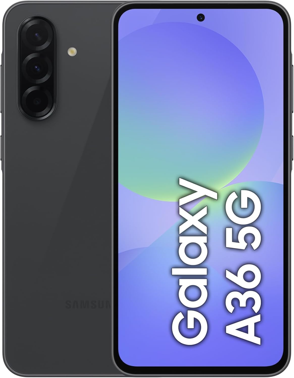 Samsung Galaxy A36 5G 2025 | 256GB, Dual SIM | 6.7" 120Hz AMOLED, IP67 Water Resistant, Android 15 | International Model Factory Unlocked Global (Black)