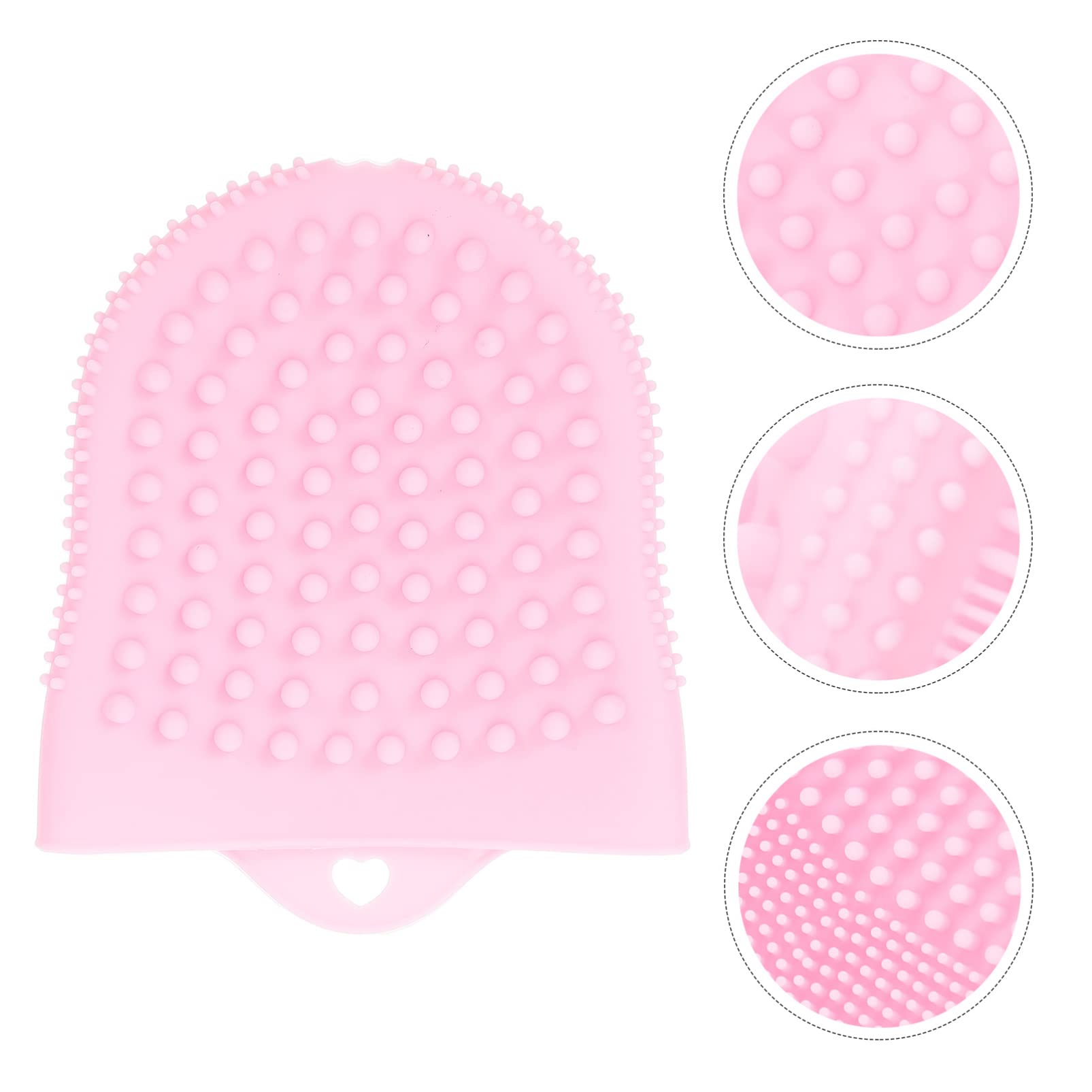 FRCOLOR 4pezzi Spazzola Per Detersione Viso Silicone Massaggio Facciale e Esfoliante Profondo Per Pulizia e Delicata Per Rimuovere Impurità e Eccesso Di Sebo Design Pratico e
