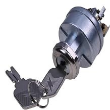 Ignition Switch 272041 Compatible with Hyster 2394129 Clark D147482 for Daewoo 108066 Forklift Tractor