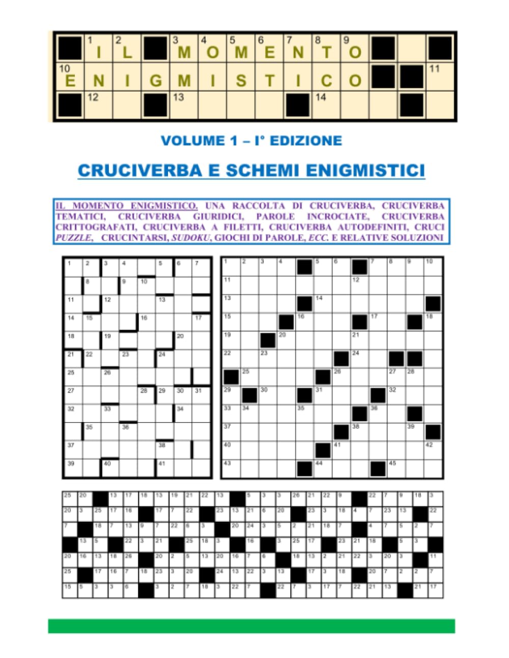 IL MOMENTO ENIGMISTICO - VOLUME 1 (MOMENTI LUDICI)