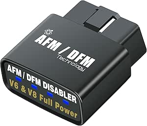 AFM/DFM Disabler, Disable Active Fule Management, Compatible With GM V6 V8 Engines AFM Disabler 5.3 Silverado (Chevy GMC Sierra GMC Yukon Cadillac Escalade Etc) 4.3L 5.3L 6.0L 6.2L
