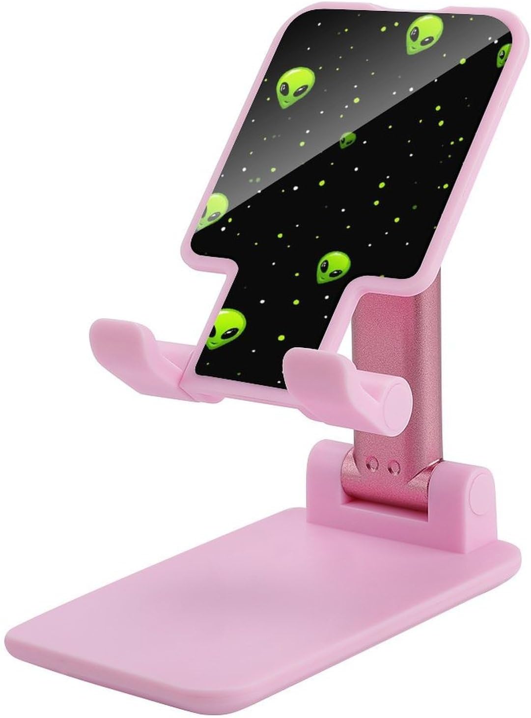 Funny Alienes Folding Phone Stand Adjustable Cell Phone Holder Mount Holder for Desk Car
