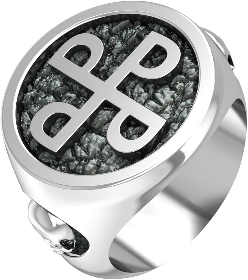 925 Sterling Silver Skull Ring Style Heavy Biker Rocker Men's Jewelry