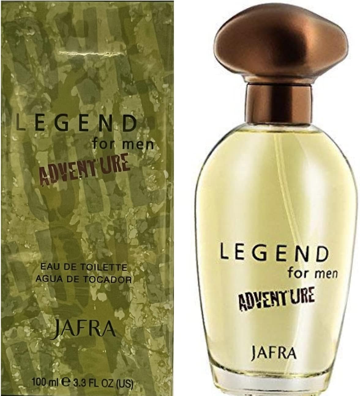 Jafra Legend Adventure Eau De Toilette 3.3 Fl.oz.