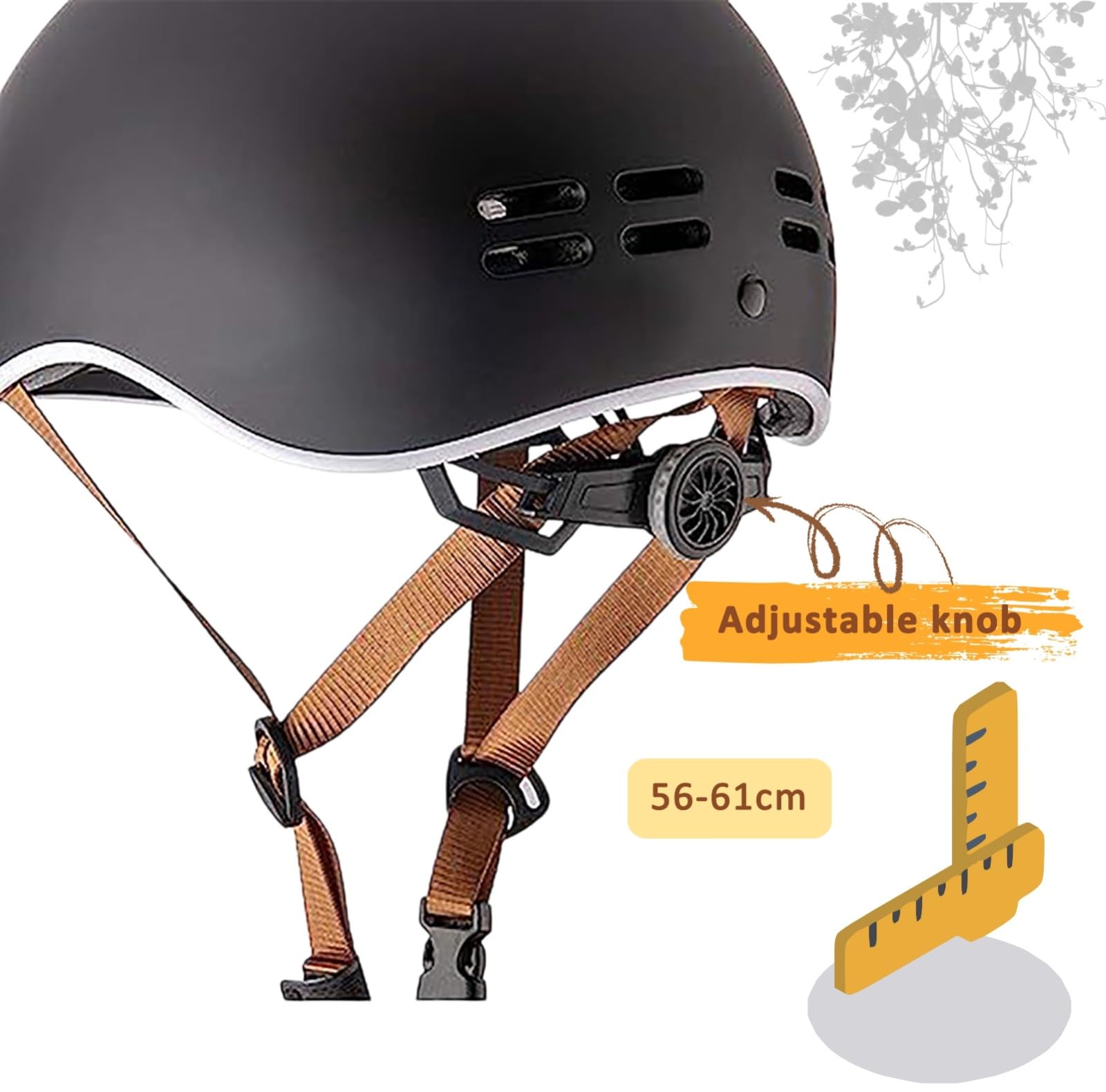 Kask rowerowy dla dorosłych mężczyzn i kobiet, 14-wentylacyjny oddychający kask rowerowy, lekki kask rowerowy, regulowany kask rowerowy do dojazdów do miast