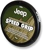 U.A.A. Inc. Car Truck SUV Black Grip Steering Wheel Cover - Speed for Jeep