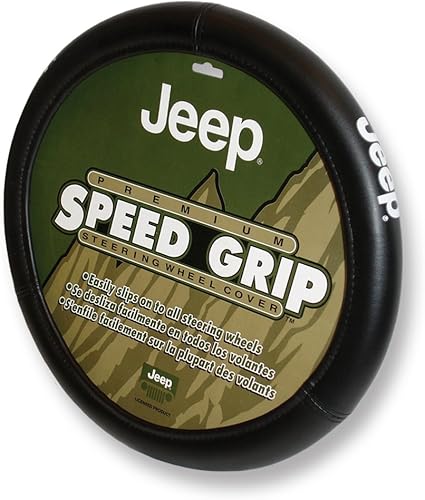 Miniatura 5 de Plasticolor 001668R01 - Juego de 4 alfombrillas para Jeep Weatherpro 001668R01 color negro y funda para volante de automóvil camión SUV color negro