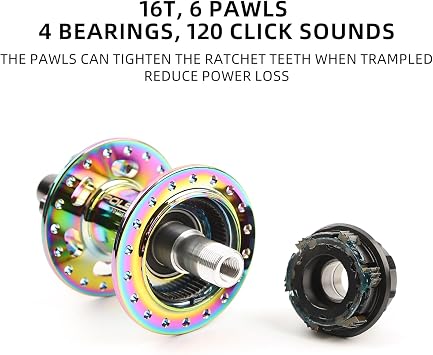 BH-017 BMX Racing Disc Brake Hub 120 Engagement 3/8 110mm Dropout Aluminum Alloy 20 Inch BMX Race Components