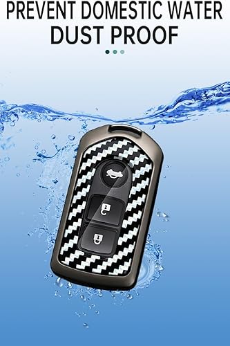 Miniatura 8 de ontto Soporte para llave de automóvil compatible con Toyota Camry Corolla Vios Reiz Highlander Crown Prado Yaris Key Fob Smart Remote Car Key Cover