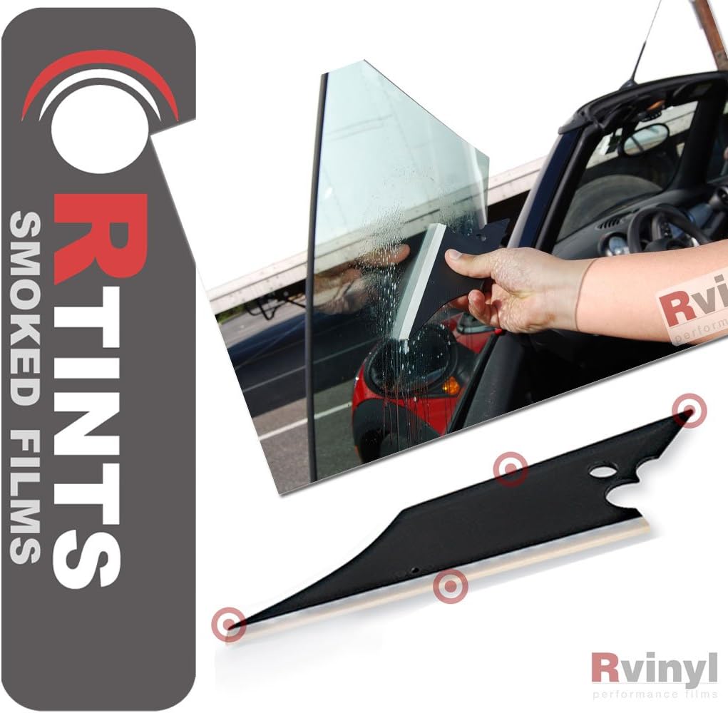 Rvinyl Conqueror Squeegee in Black - Car Window Tint Tools - Professional Automotive Supply for Tinting Films - Vehicle Decoration Accessories