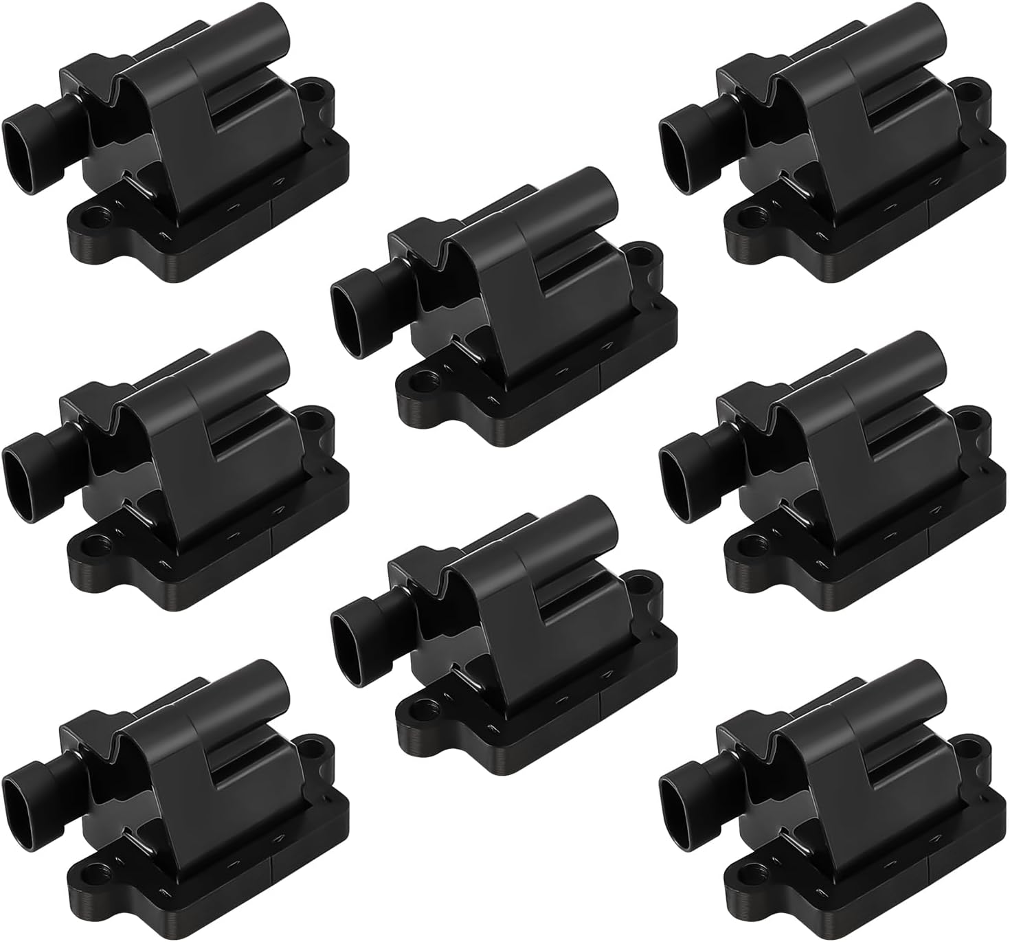 TXROMTZ Set of 8 Square Ignition Coil Pack Compatible with