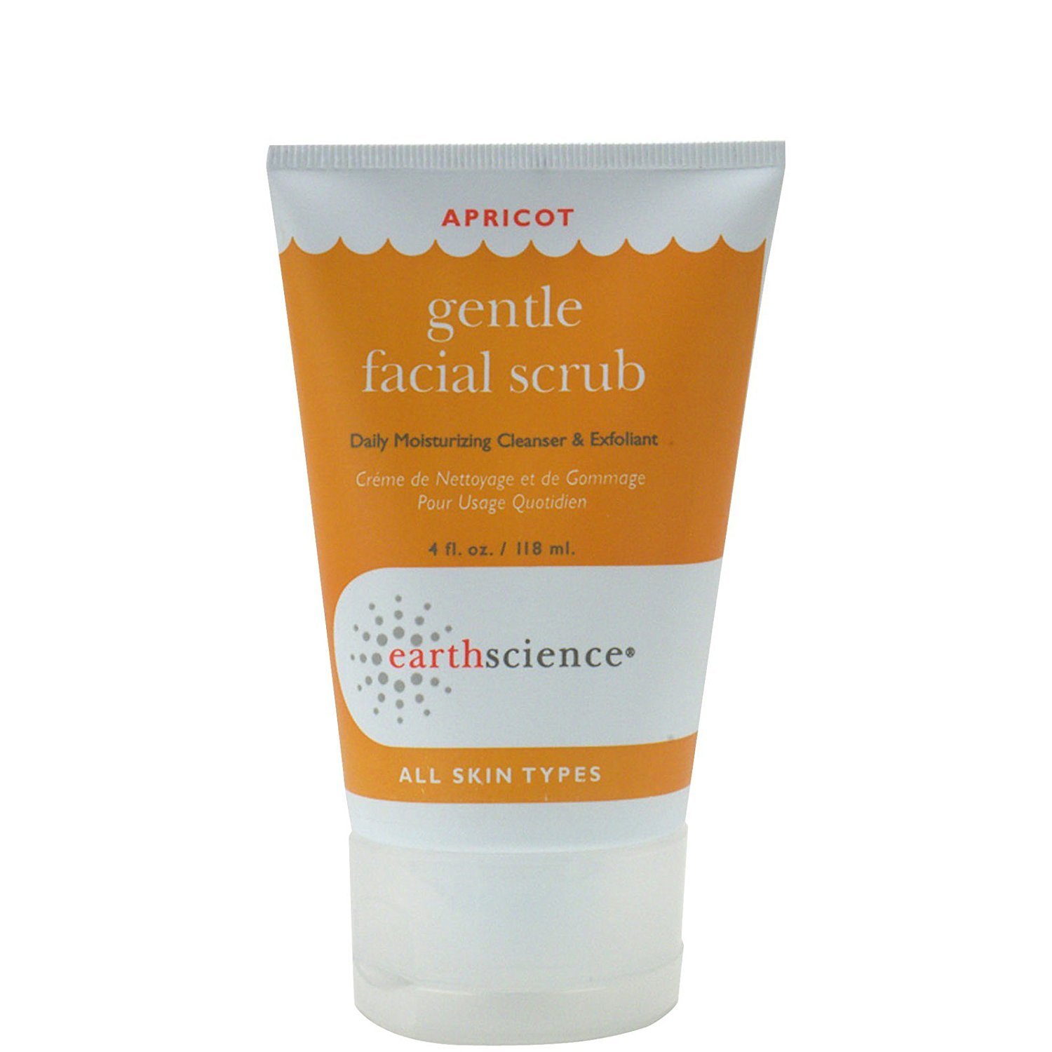 Earth Science Facial Scrub Apricot Gentle - 4 Fl Oz8