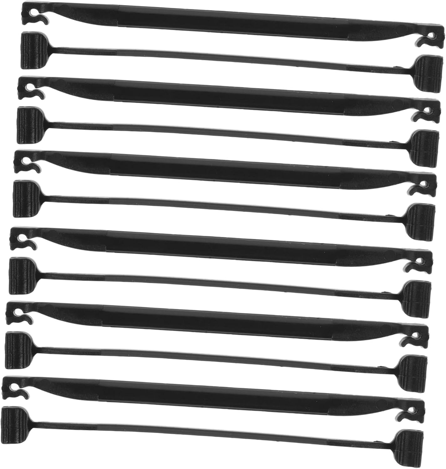 1bag Grape Plant Support Clip Plastic Vine Stem Clamp Plant Fixing Clip for Wall Garden Stem Support