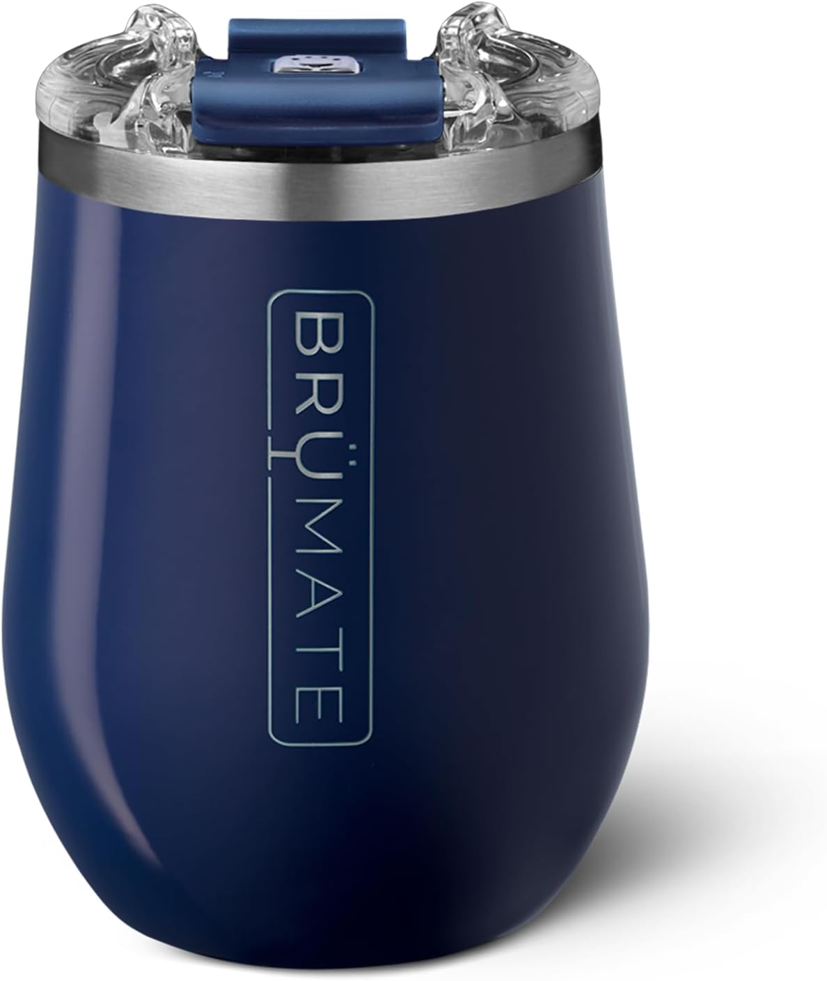 Blumate Uncork'd Vacuum Insulated Tumbler with Lid, Nave - Stainless Steel Vacuum Insulated Construction Keeps Cold and Hot for Long Times, 2-Stage Locking Lid That Will Not Spill Over Even If Tolled,