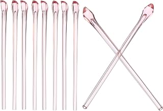 PATIKIL Glasses End Tips, Eyeglass Anti Slip Ear Sock Pieces Tube Sleeve Soft for Round Thin Metal Eyeglass Legs-3