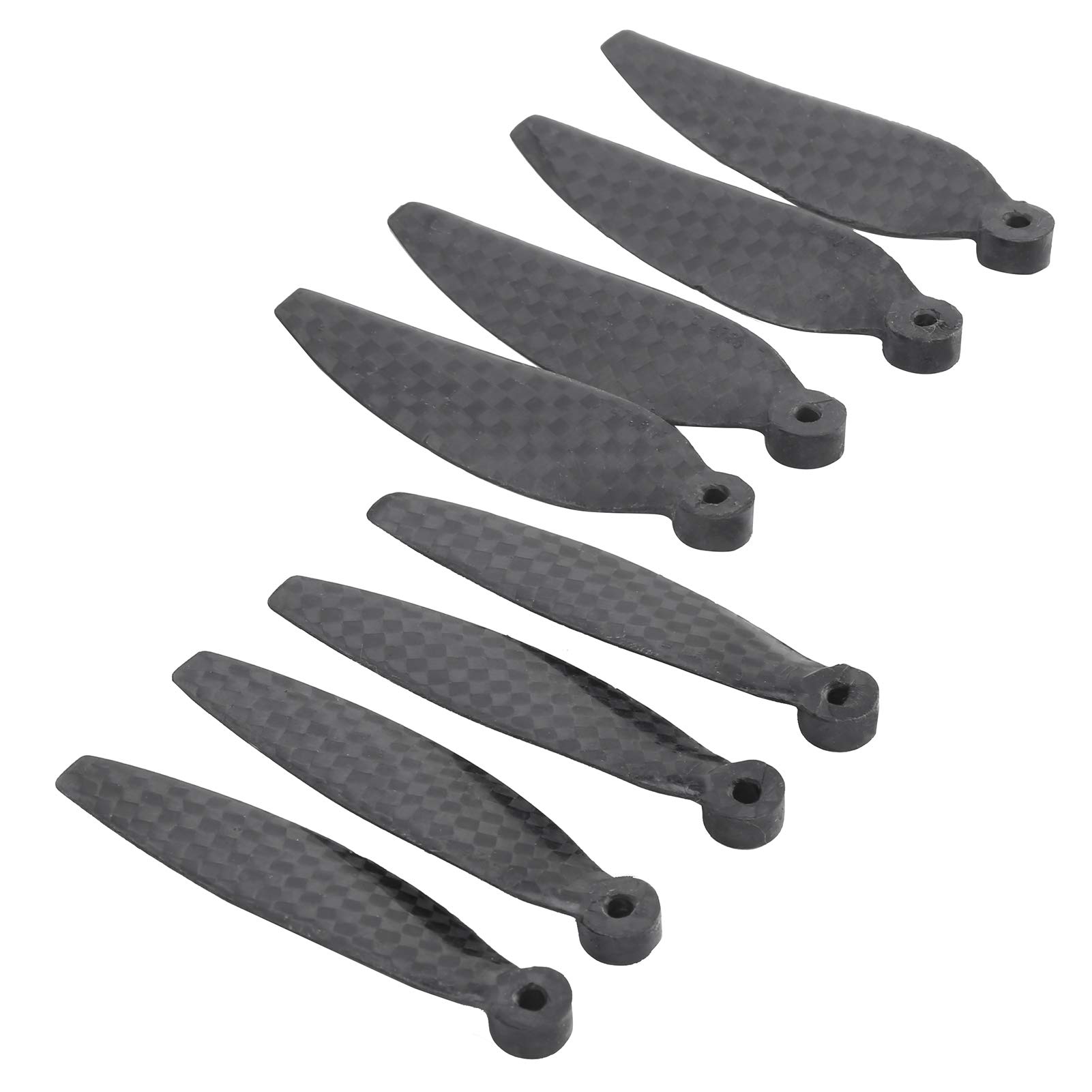 Socobeta Drohnen-Propeller-Set – 4 Paar Karbonfaser-Blätter, Ersatz-Propeller Für Fernsteuerungs-Drohnen (weiß)