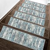 sarben Carpet Stair Treads Non Slip 15PCS, 8