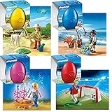 Playmobil 4947 Fußball-Spieler mit Käfig am Ziel