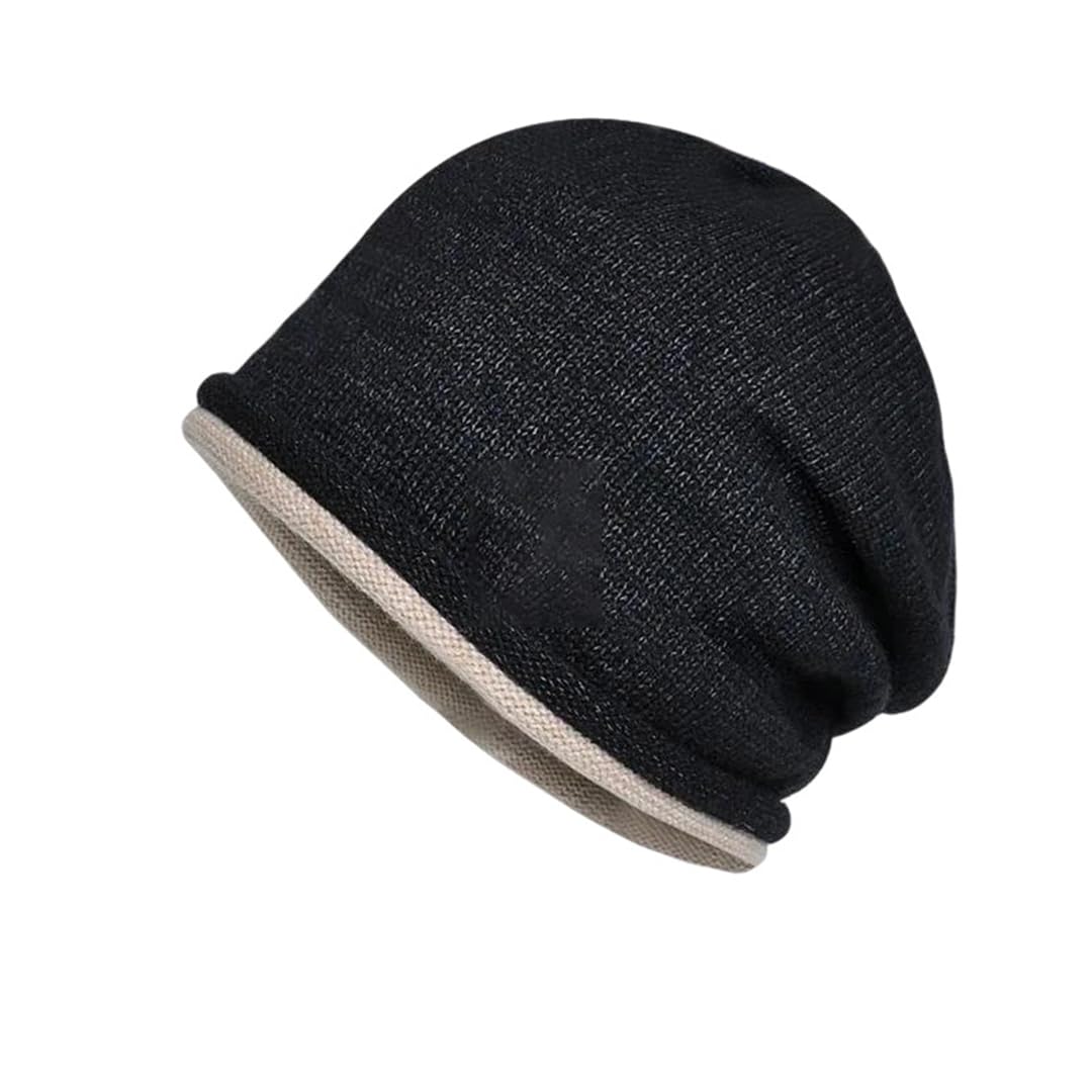 Bonnet tricoté anti-courants d'air pour protéger les oreilles sensibles du froid hivernal
