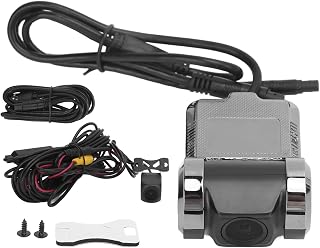 Câmera veicular DVR-Car USB Dash Cam HD Driving Recorder DVR frontal traseira dupla detecção de movimento universal para navegação Android