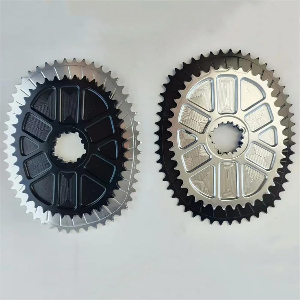 Rowerowa eliptyczna tarcza łańcuchowa 42T 52T kompatybilna z korbą SRAM GXP, konkurencja rower szosowy, rower górski, wspinaczka, Sprint, Endurance Power Chainring