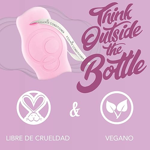 Miniatura 5 de Foamie Acondicionador natural para cabello sin jabón, acondicionador de volumen para cabello fino, acondicionador sólido para hombres y mujeres,