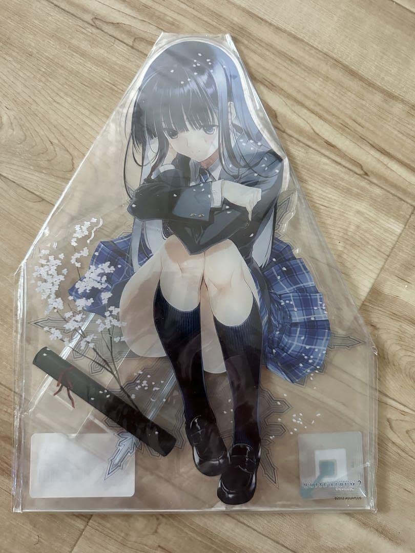 WHITE ALBUM2 描き下ろしアクリルキャラクタープレート 冬馬かずさ