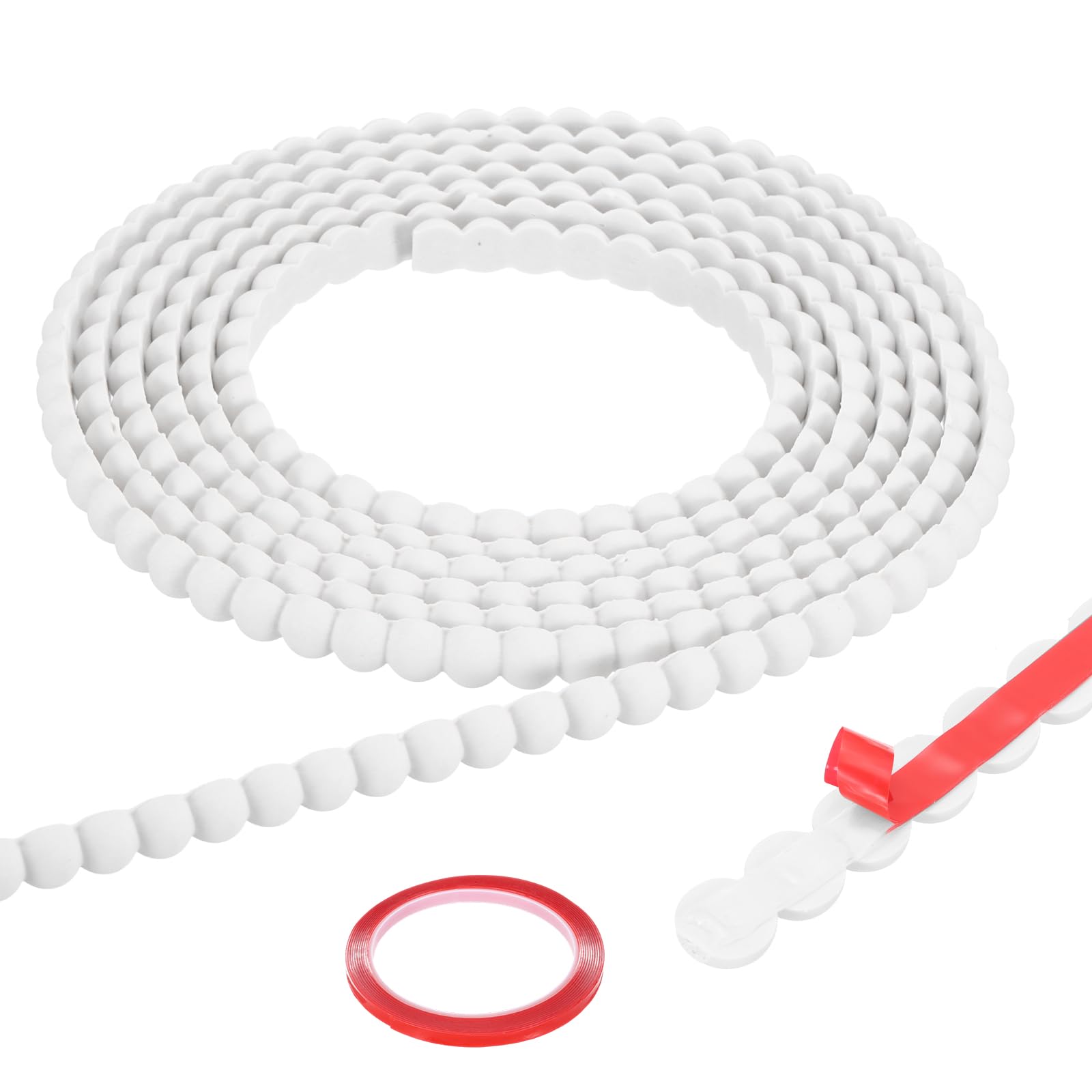 Moulage flexible blanc pour encadrement de miroir et meuble TV