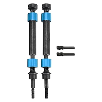Four wheel Drive Shaft CVD, Excellent Performance 1/10 RC Universal Spline Drive Shaft for Maxx for Small X(blue)