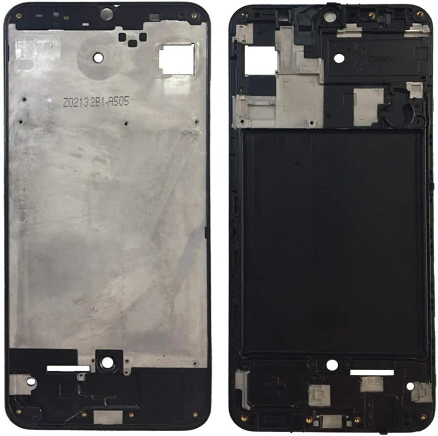 Mozomart LCD Display Middle Frame Compatible with Samsung Galaxy A50 A50s A505F : Black