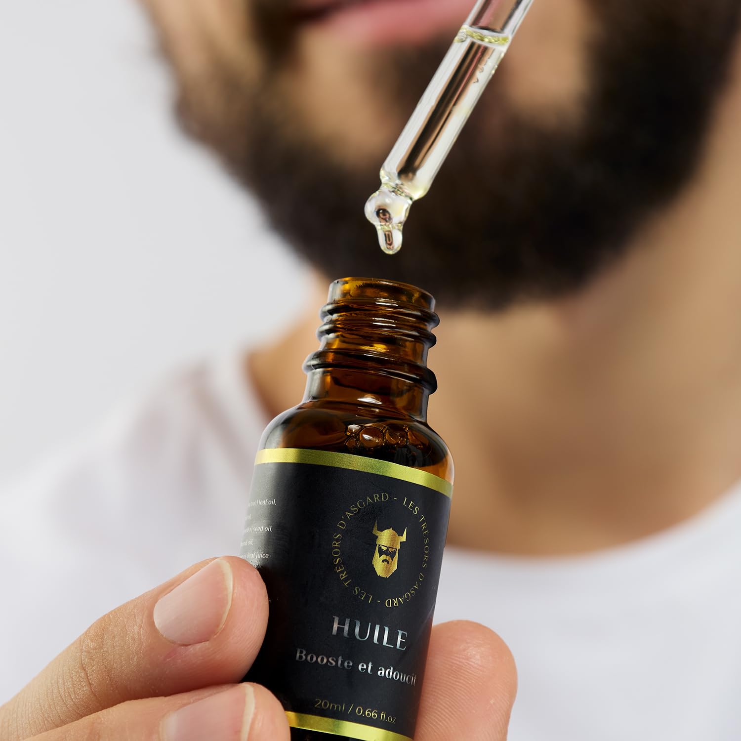 Huile à barbe en vente chaude, flacons d'huile à ... - Alibaba