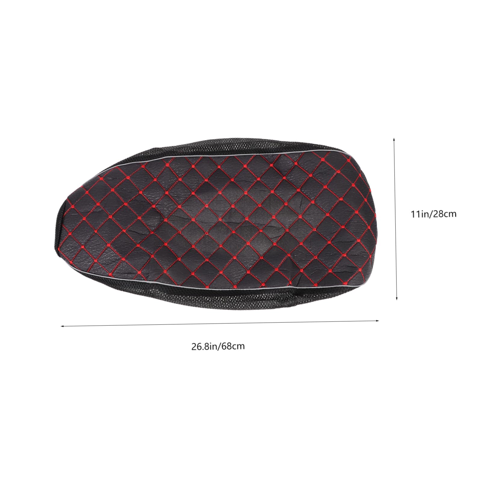 SOLUSTRE 4pièces Housse De Siège Respirante Et Antidérapante Solaire pour Électrique Et Scooter Coussin De Selle Élastique Et Ajustable Couverture pour Confort De Conduite Toutes