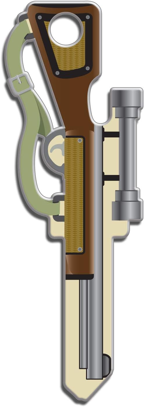 Lucky Line Key Shapes, Rifle, House Key Blank, WR5, 1 Key (B118W ...