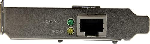 Miniatura 2 de StarTech.com Tarjeta de red PCIe de 1 puerto, perfil bajo, puerto RJ45, chipset Realtek RTL8111H, tarjeta de red Ethernet, tarjeta de red adaptador