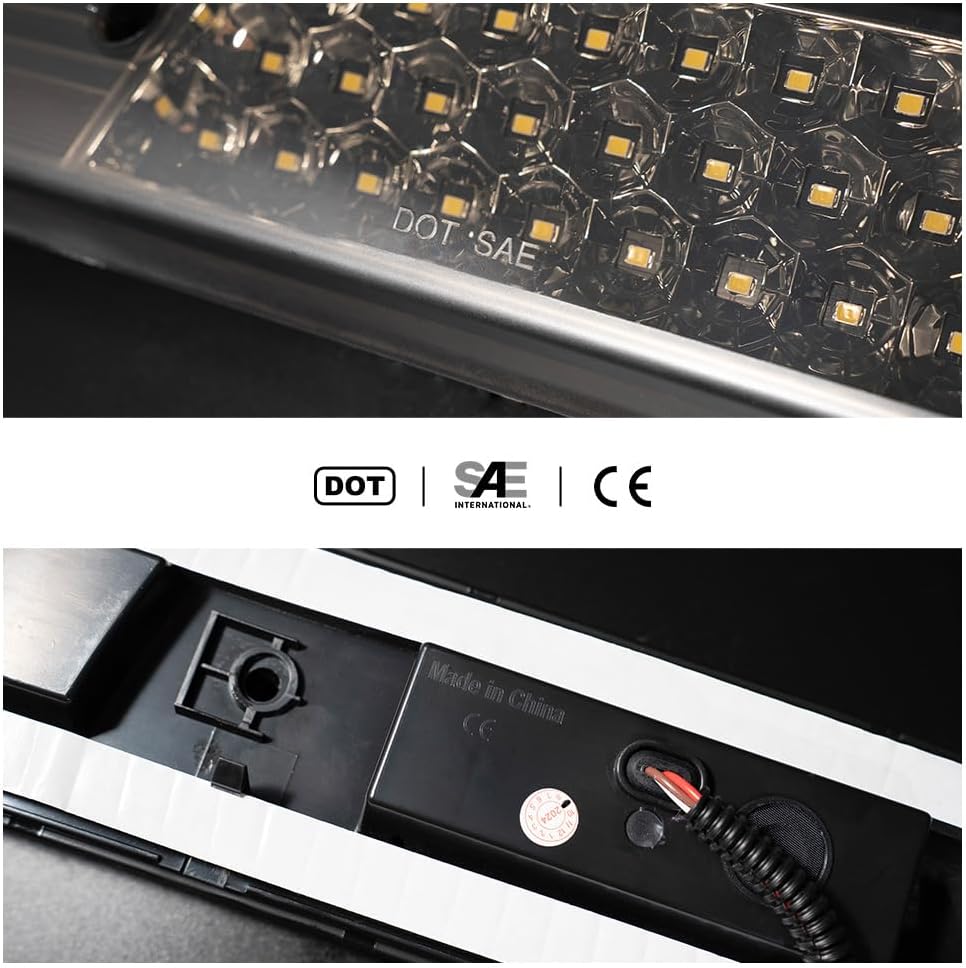 R&F Auto LED Smoked 3rd Brake Light Replacement For 2019 2020 2021
