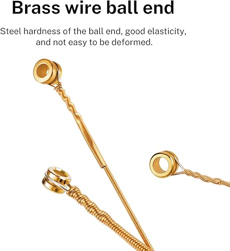 Miniatura 7 de Donner Acoustic Guitar for Beginner Adult Full Size Dreadnought Acustica Guitarra Starter Bundle Kit with Light Acoustic Guitar Strings 5-pack