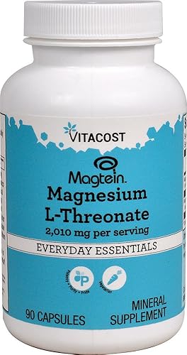 Vitacost Magtein Magnesio L-Treonato -- 2010 mg - 90 Cápsulas Vegetarianas