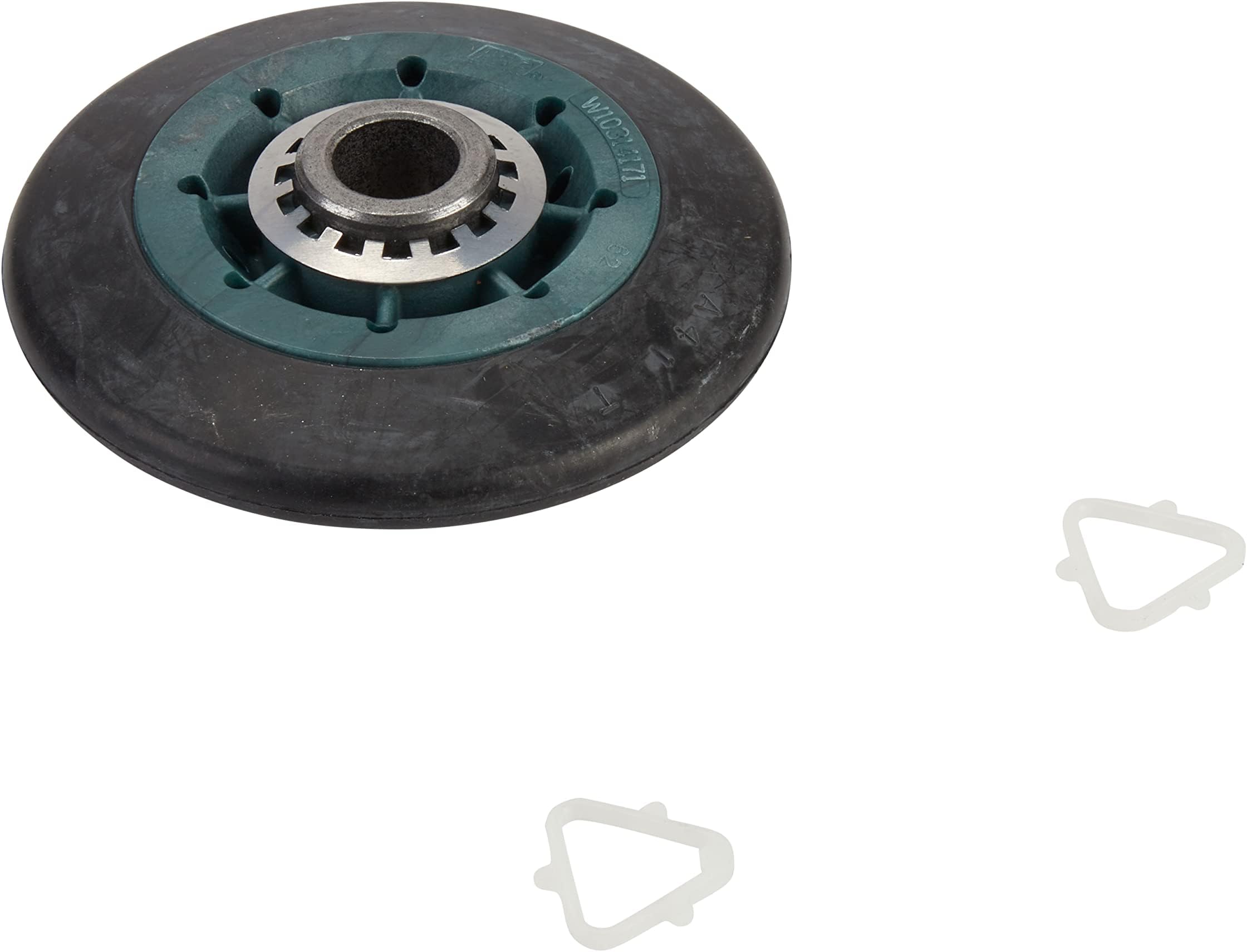 WPW10314173 Genuine OEM Front Load Dryer Drum Support Roller Replacement Part - Replaces 3388342, 3396801, 3396802, 3401846, 3389902, 8536973, 8536974, W10314171, W10756057, and W10314173