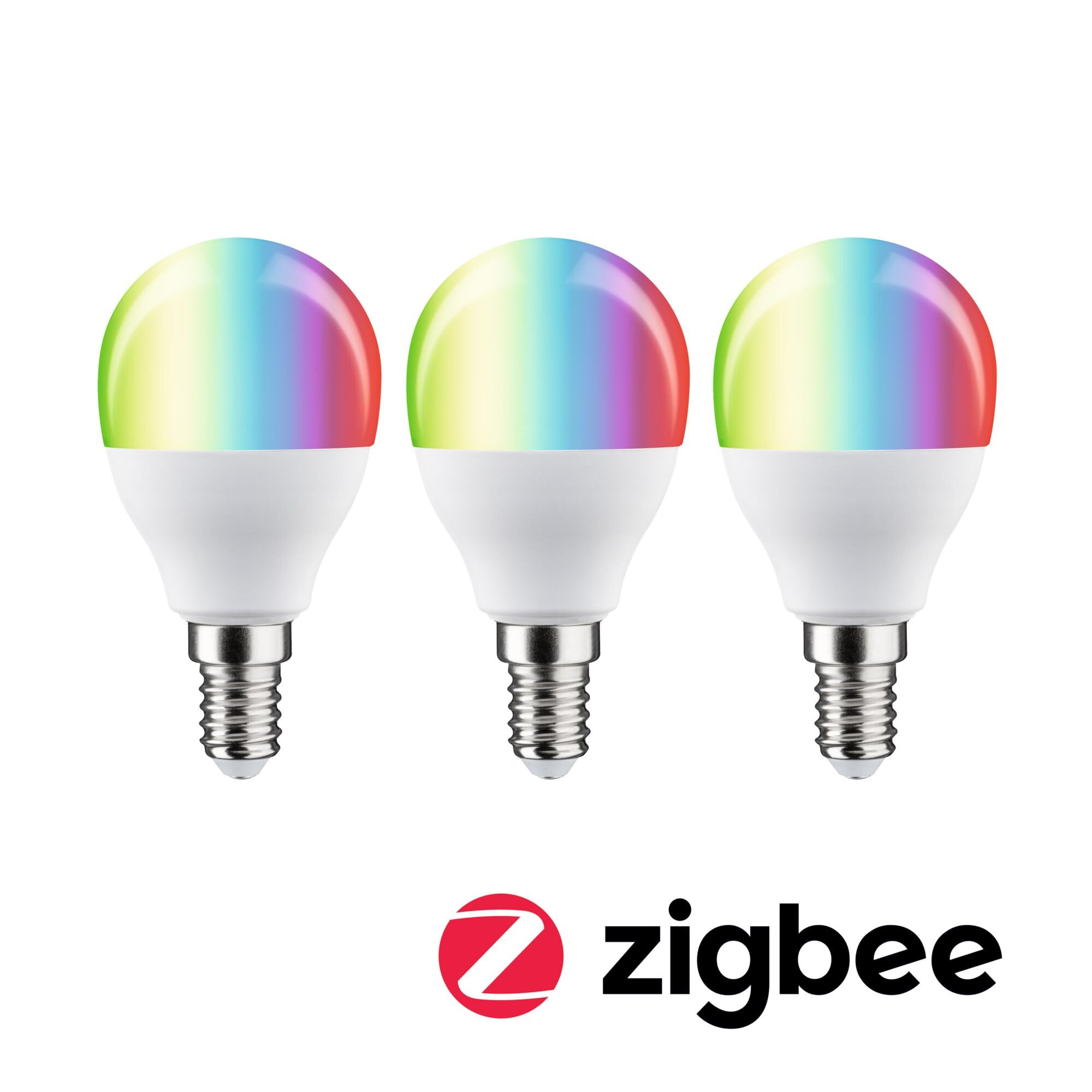Paulmann 29154 Estándar 230 V Smart Home Zigbee LED gota E14 3 x 470 lm 3 x 5 W RGBW+ regulable mate Set