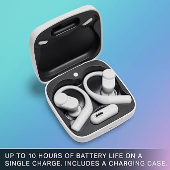 PowerA Wireless Earbuds for Meta Quest 3 / 3S, Officially Licensed, Low-Latency Wireless, Bluetooth Compatible, 12 mm Drivers, 3 EQ Modes, Up to 10 Hours of Battery Life*, Charging Case